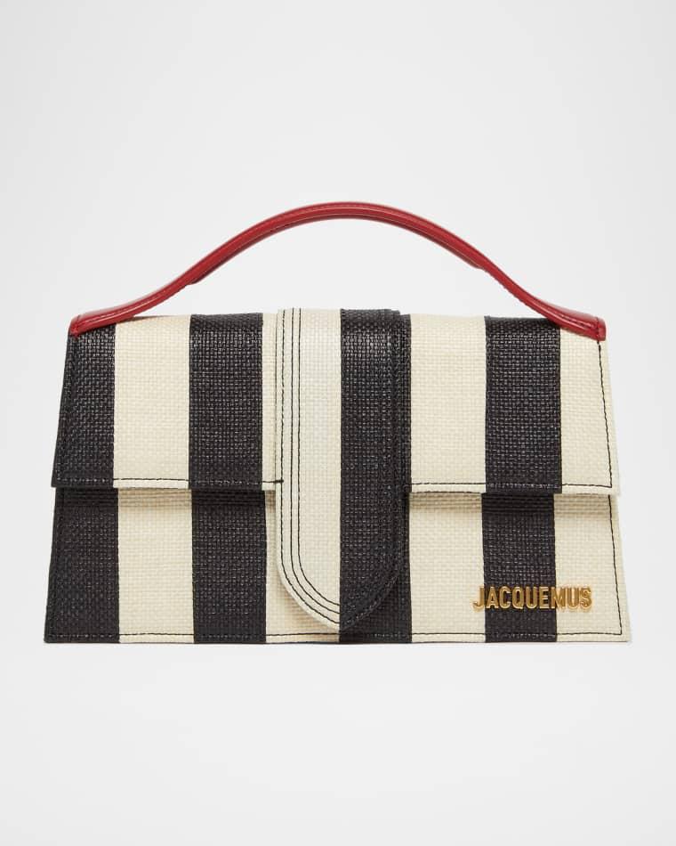 Le Grand Bambino Striped Top-Handle Bag by JACQUEMUS