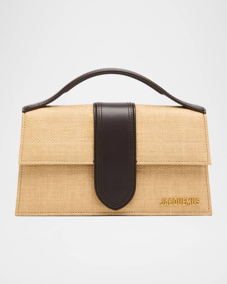 Le Grand Bambino Woven Top-Handle Bag by JACQUEMUS