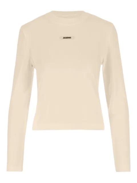 Le Gros Grin logo-detail long-sleeve T-shirt by JACQUEMUS