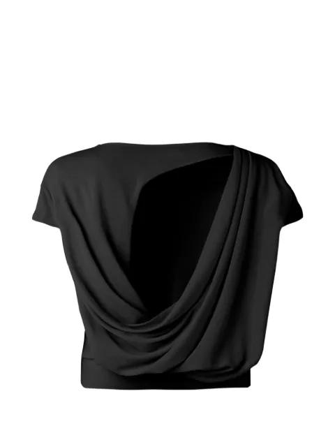 Le Haut Mistral draped-back T-shirt by JACQUEMUS