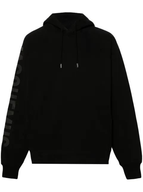 Le Hoodie Typo cotton top by JACQUEMUS