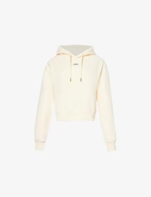 Le Hoodie brand-tab cotton-jersey hoody by JACQUEMUS