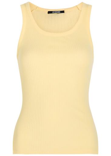 Le Marcel Rone Carre cotton tank top by JACQUEMUS