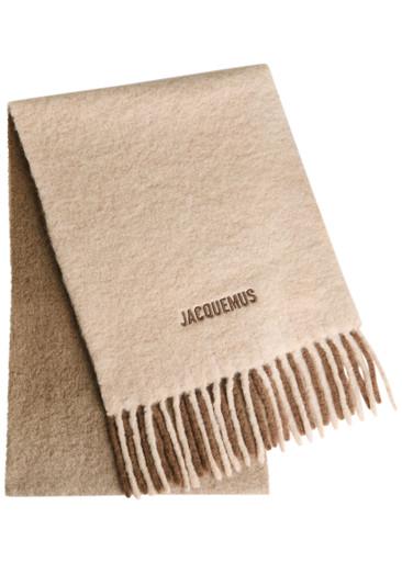 Le Moisson alpaca-blend scarf by JACQUEMUS