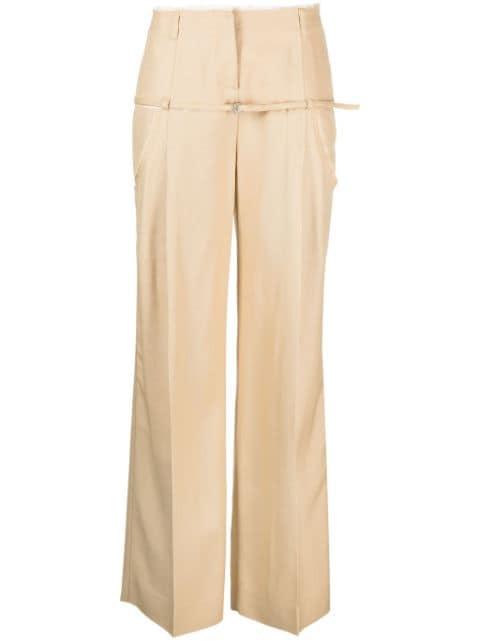 Le Pantalon Criollo wide-leg trousers by JACQUEMUS