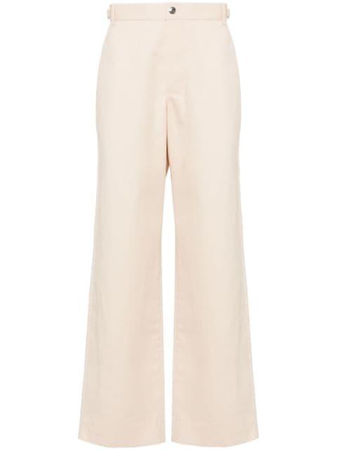 Le Pantalon Jean mid-waist straight-leg trousers by JACQUEMUS