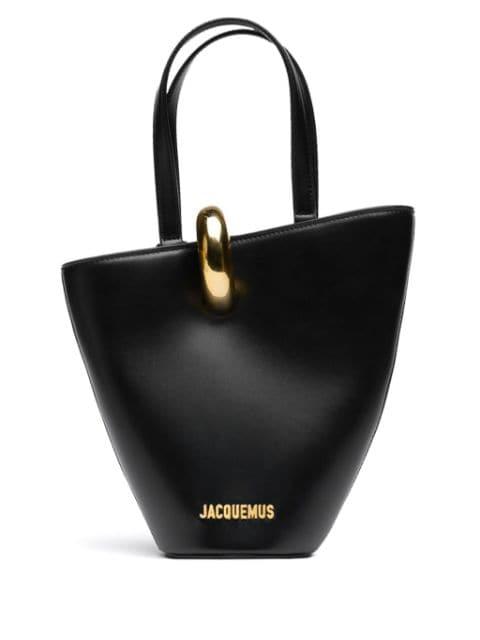 Le Petit Bambola leather tote bag by JACQUEMUS