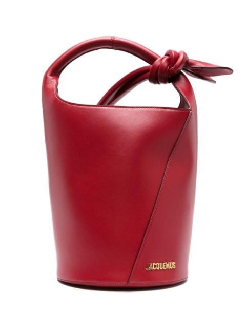 Le Petit Tourni bucket bag by JACQUEMUS