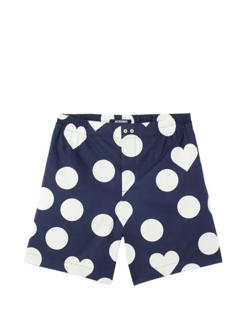 Le Short Caleçon printed shorts by JACQUEMUS