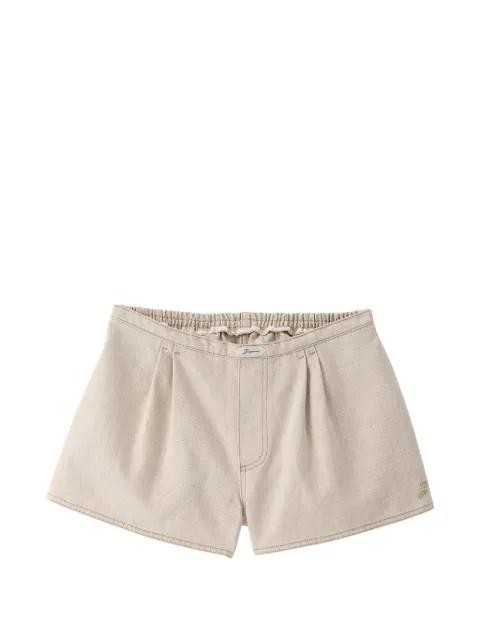 Le Short De-Nimes Amelo pleated shorts by JACQUEMUS