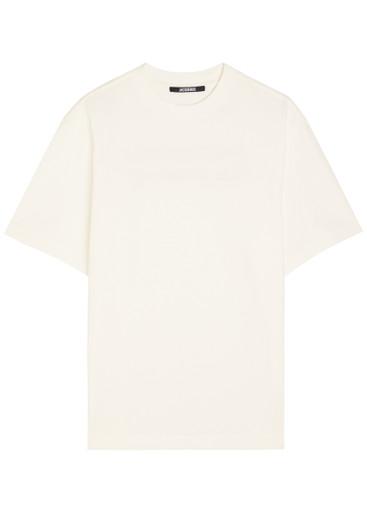 Le T-Shirt De Collection embroidered cotton T-shirt by JACQUEMUS
