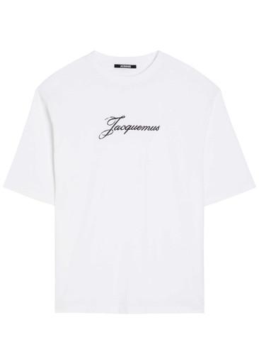 Le T-shirt logo-print cotton T-shirt by JACQUEMUS