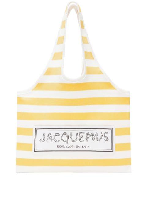 Le Tote logo-print bag by JACQUEMUS