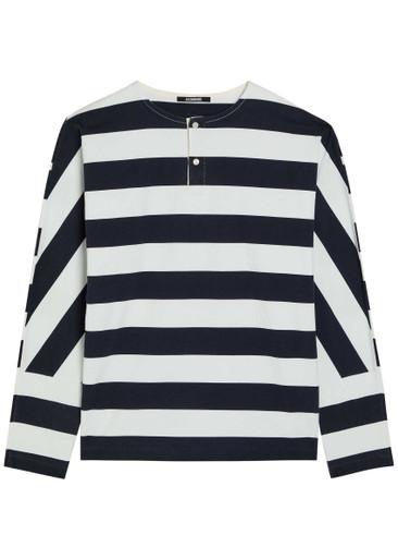 Le t-shirt Mariniére striped cotton T-shirt by JACQUEMUS