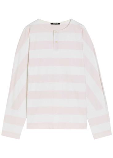 Le t-shirt Mariniére striped cotton T-shirt by JACQUEMUS