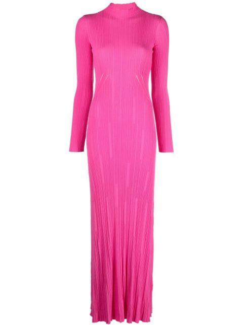 Lenzuolo pleated long dress by JACQUEMUS