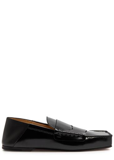 Les Carre patent leather loafers by JACQUEMUS