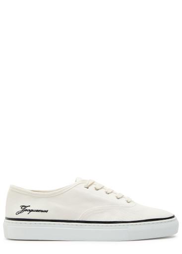 Les Fefe logo-embroidered canvas sneakers by JACQUEMUS