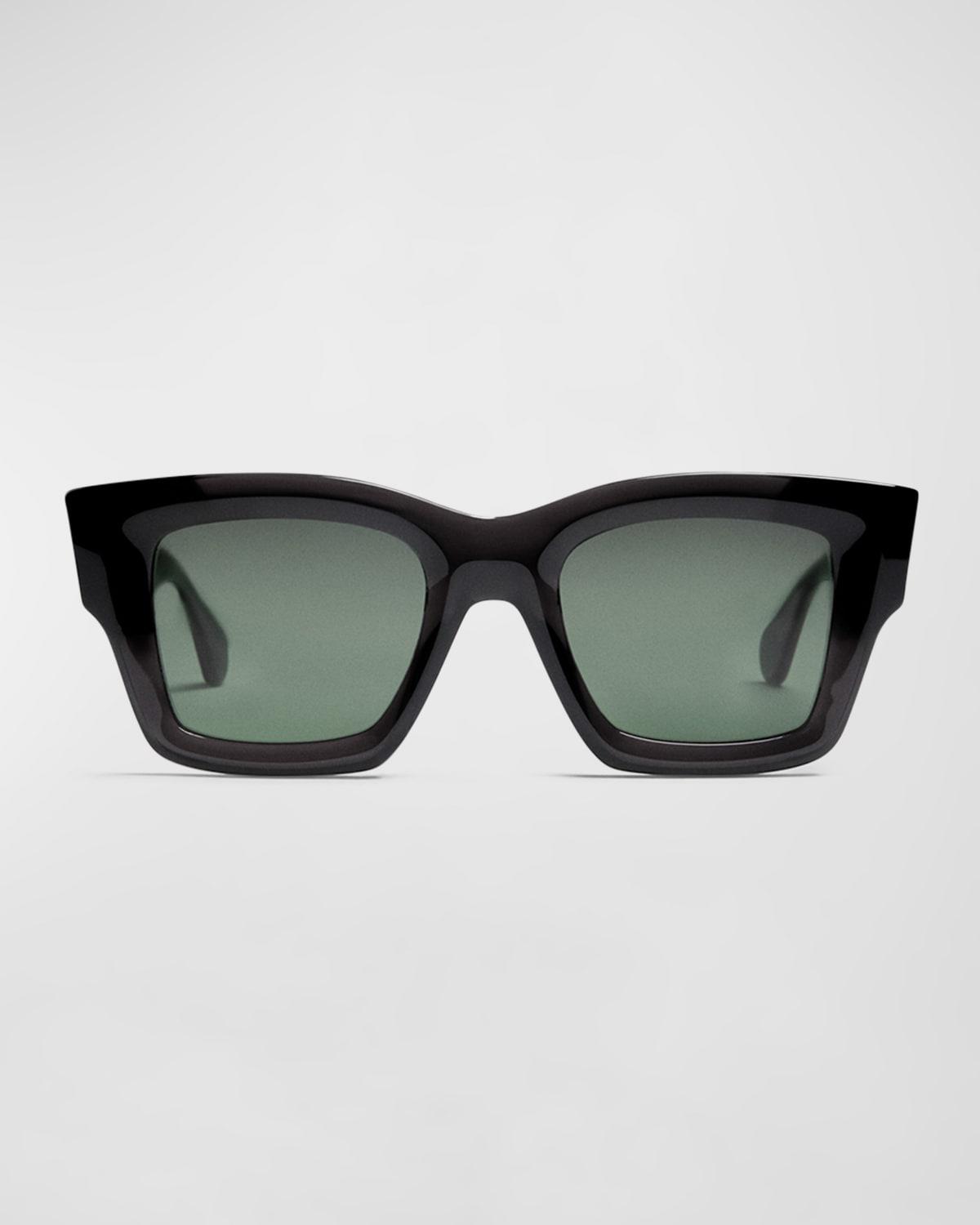 Les Lunettes Baci Square Acetate Sunglasses by JACQUEMUS