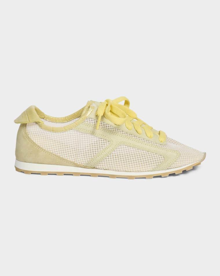 Les Tennis Mesh Low-Top Sneakers by JACQUEMUS
