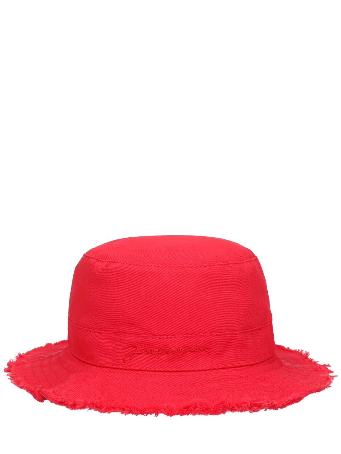Logo Cotton Bucket Hat by JACQUEMUS