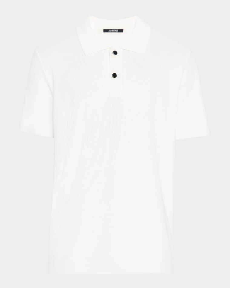 Men's Tonal Polo Shirt by JACQUEMUS