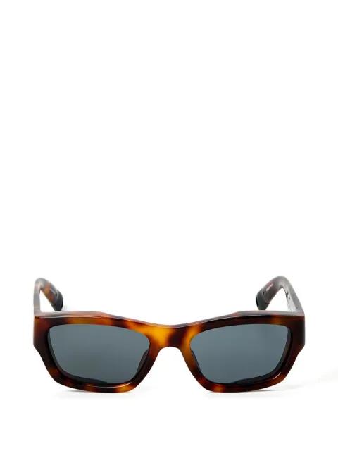 Meridiano rectangle-frame sunglasses by JACQUEMUS