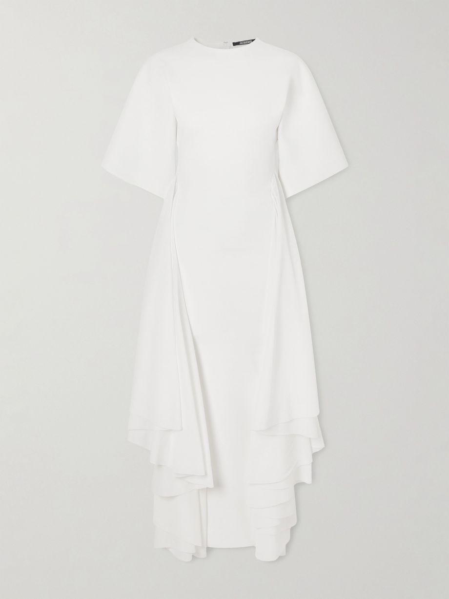 Mistral draped knitted maxi dress by JACQUEMUS