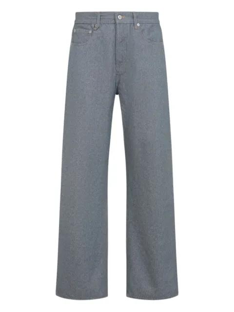 Nîmes embroidered-pocket jeans by JACQUEMUS