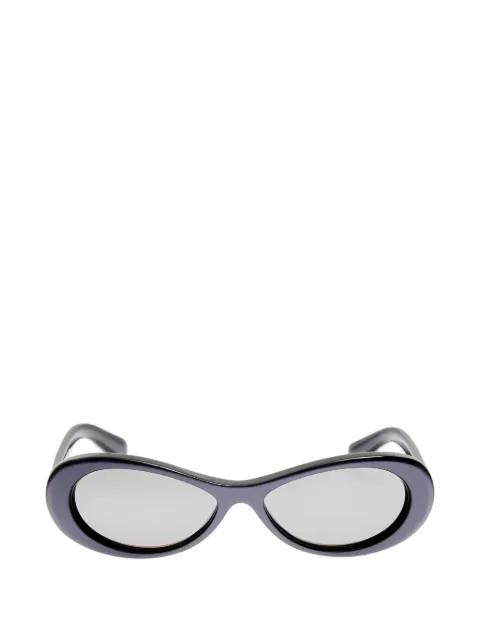 Nuvola oval-frame sunglasses by JACQUEMUS