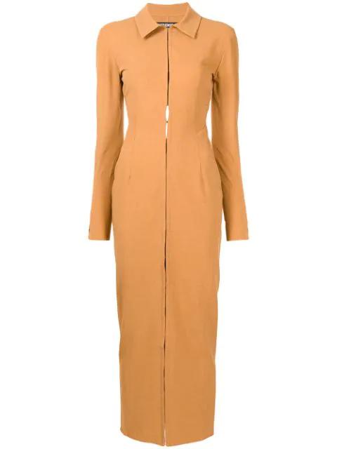 Obiou straight fitted dress by JACQUEMUS