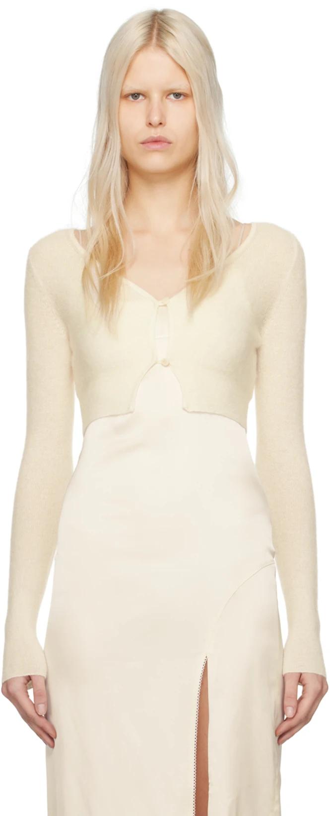Off-White Le Papier 'Le Cardigan Alzou' Cardigan by JACQUEMUS