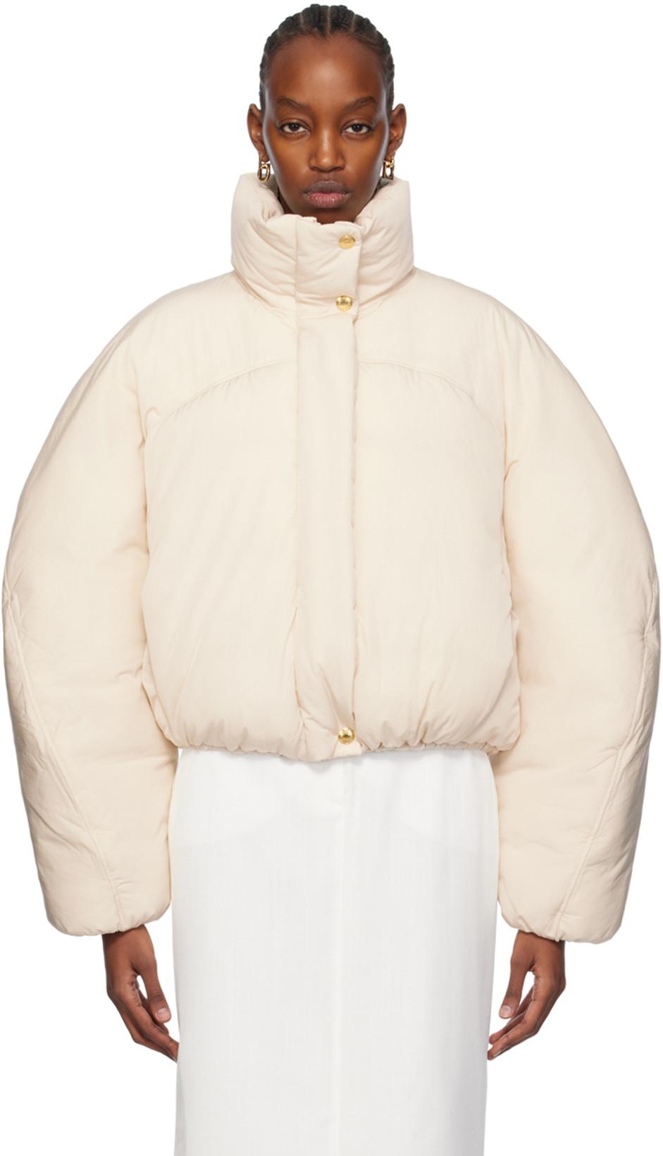 Off-White Les Sculptures 'La doudoune courte Caraco' Jacket by JACQUEMUS