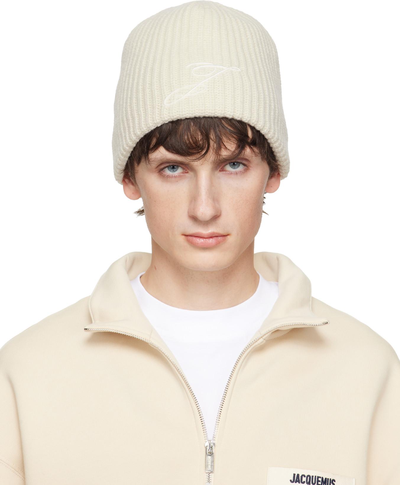 Off-White 'The Espiral' Beanie by JACQUEMUS