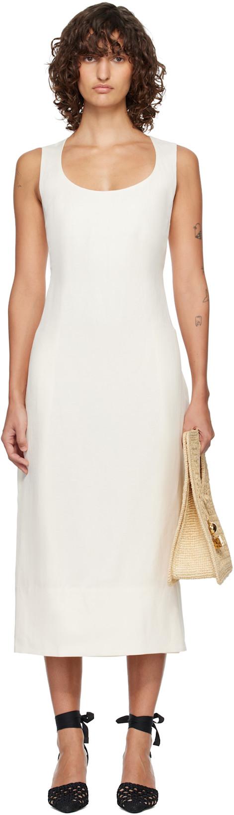 Off-White 'The Tablier' Midi Dress by JACQUEMUS