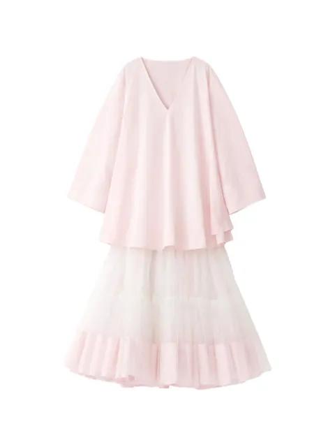 Paysan puff-sleeve mini dress by JACQUEMUS