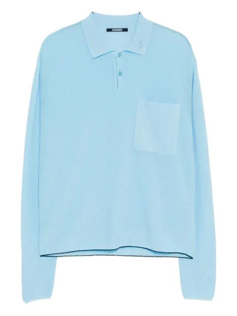 Pocket Long-Sleeved Polo Shirt by JACQUEMUS