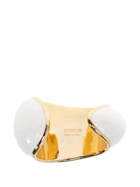Raisin sculptural cuff bracelets by JACQUEMUS