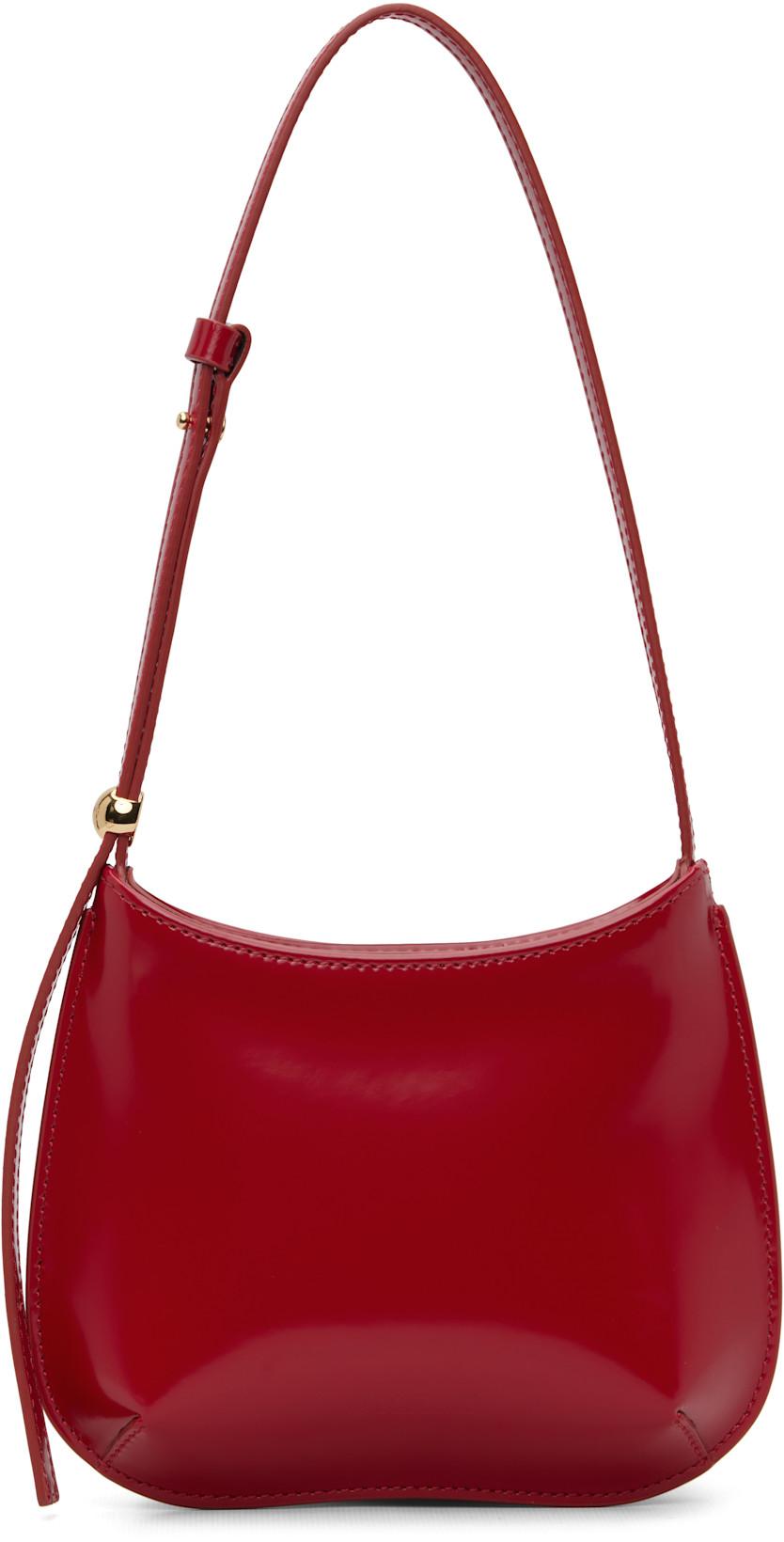 Red 'Le Petit Bisou' Bag by JACQUEMUS