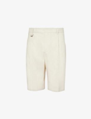 Regular-fit linen-blend shorts by JACQUEMUS