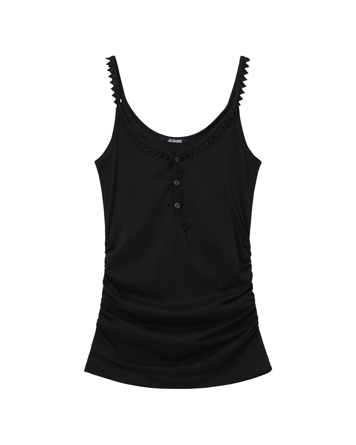 Ruffled cami top by JACQUEMUS