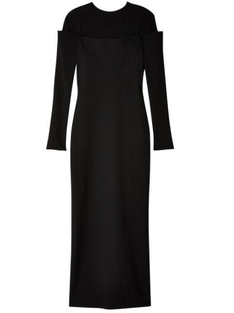 Sabre cold-shoulder dress by JACQUEMUS