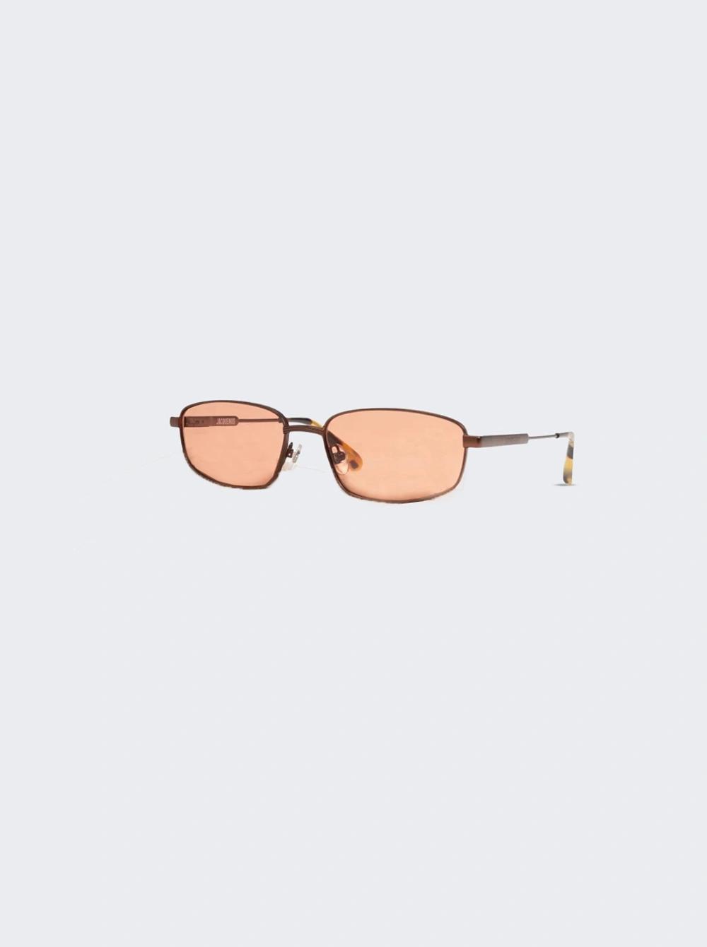 Sera Sunglasses Metallic Brown  | The Webster by JACQUEMUS