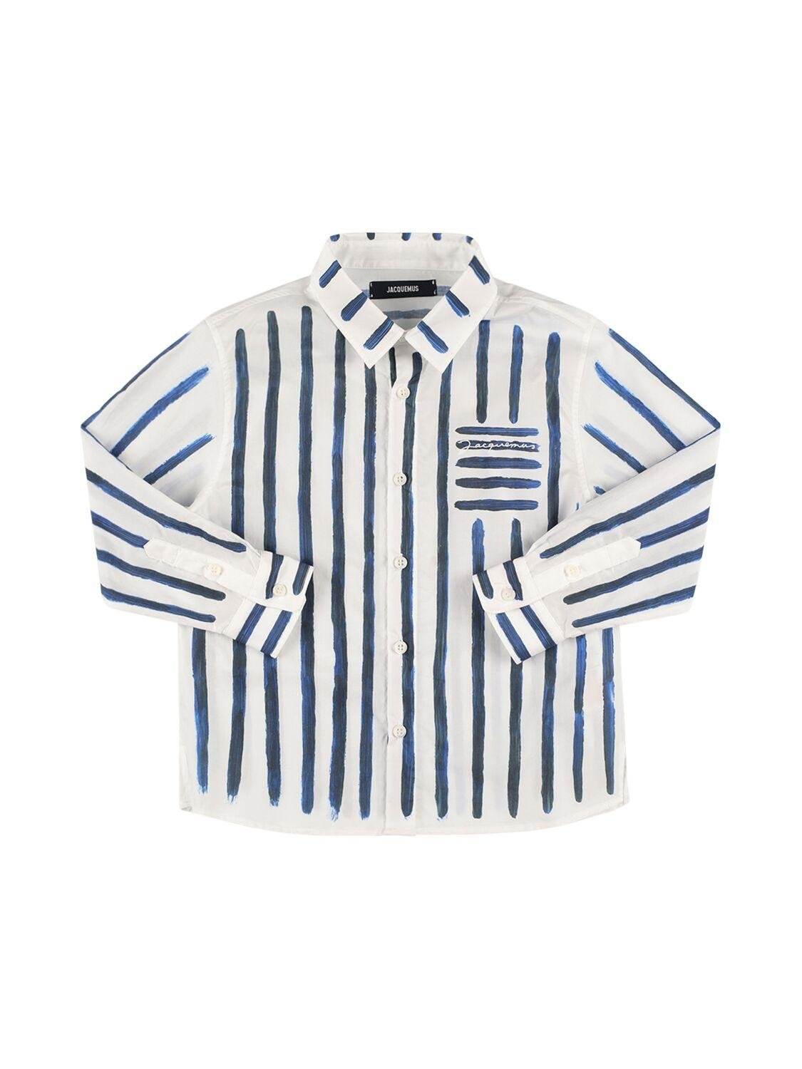 Striped Cotton Shirt by JACQUEMUS