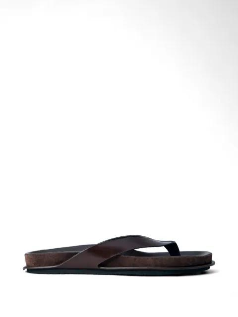 Tatanes leather sandals by JACQUEMUS