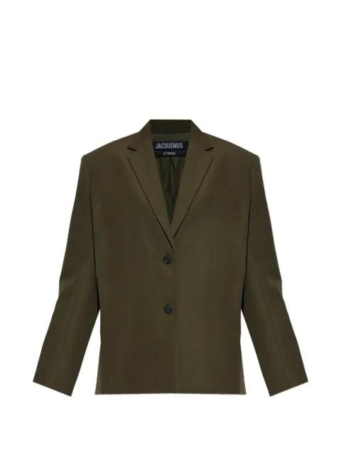The Carré single-breasted blazer by JACQUEMUS