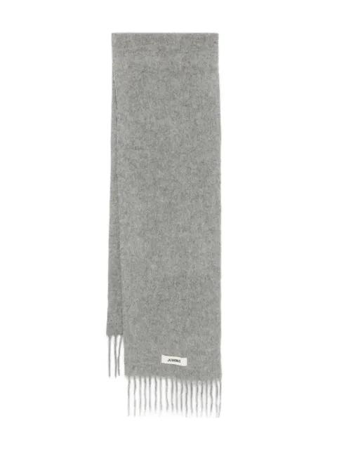 The Carro fringed scarf by JACQUEMUS
