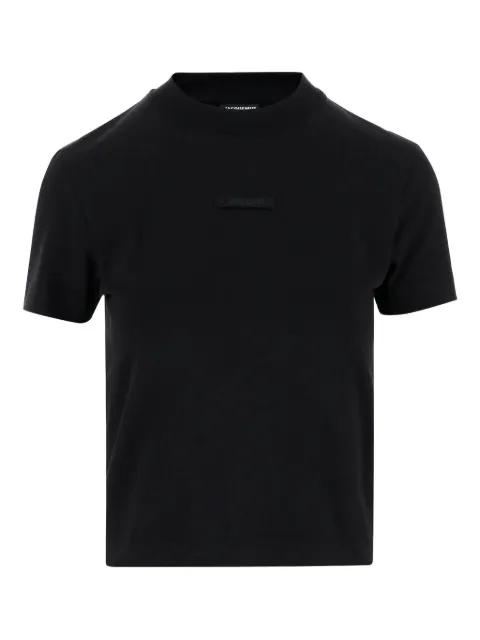 The Gros Grain logo-detail crewneck t-shirt by JACQUEMUS