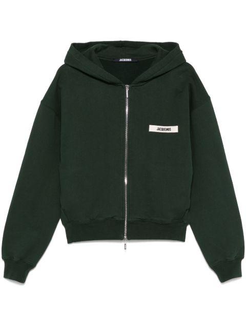 The Gros Grain zipped hoodie by JACQUEMUS