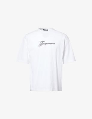 The Jacquemus Logo-Print Cotton-Jersey T-Shirt by JACQUEMUS
